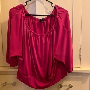 Express Pink Top Size Large